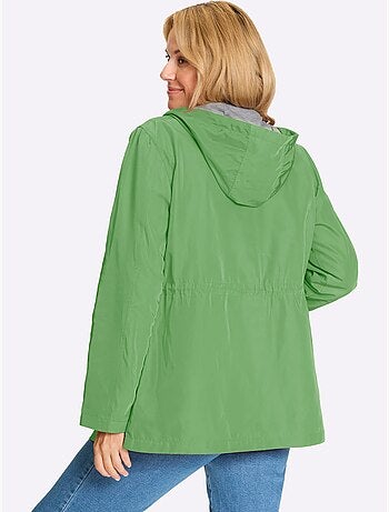 Veste légèrement doublée avec capuche et poches à rabat - Taille standard - Moda Vilona