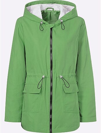 Veste légèrement doublée avec capuche et poches à rabat - Taille standard - Moda Vilona