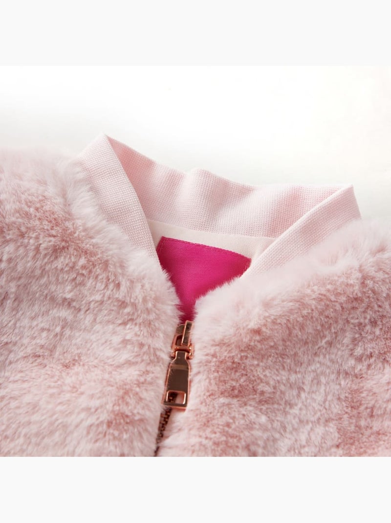 Veste Pour Enfant Polyester - VidaXL Rose - Kiabi