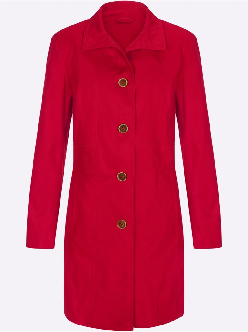 Veste Qualité Coton - Taille Standard - Witt Rouge - Kiabi