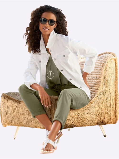 Veste Qualité Coton Doux Sur La Peau - Taille Standard - helline - Kiabi