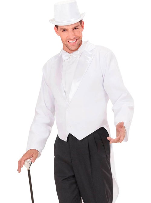 Veste Queue de Pie - Homme : blanche - M - Kiabi