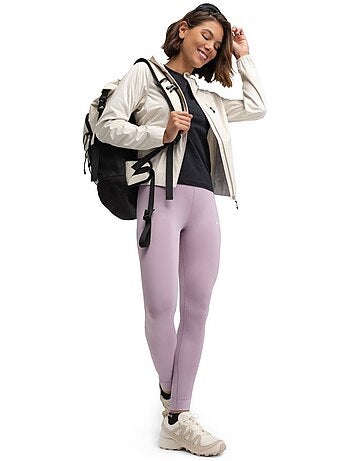 Veste randonnée imperméable ultralégère femme randonnée femme velora sand