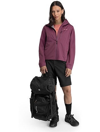 Veste randonnée imperméable ultralégère femme randonnée femme velora