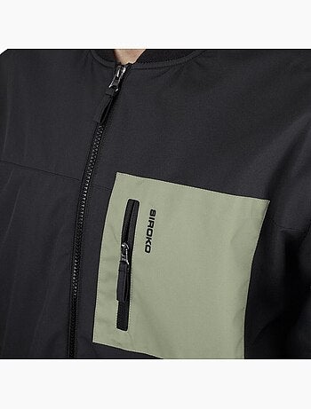 Veste randonnée isolante col bomber homme homme sarek