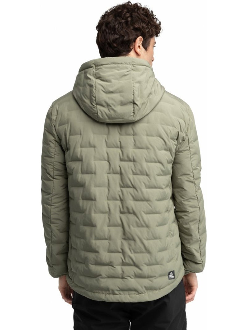 Veste randonnée isolante légère homme randonnée homme topo Vert - Kiabi