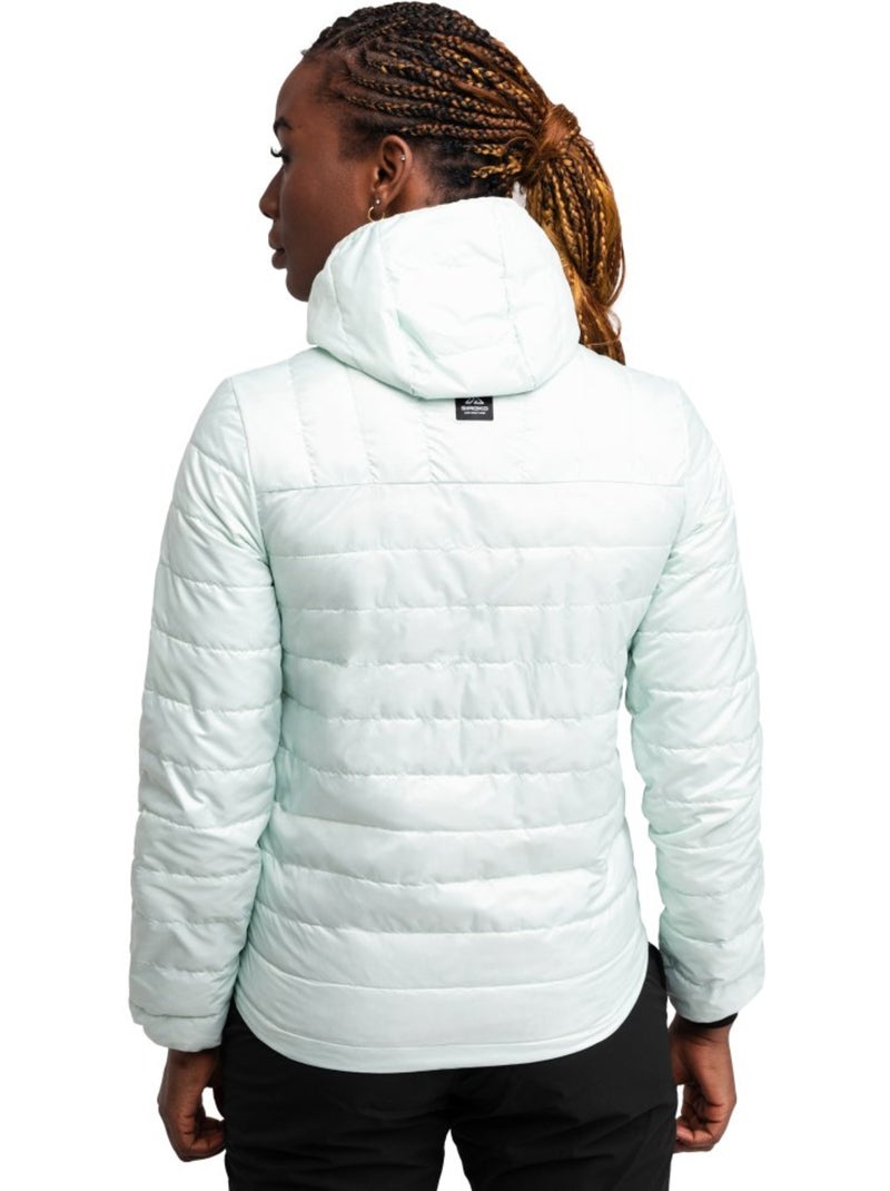 Veste randonnée isolante ultralégère femme randonnée femme haven Vert - Kiabi