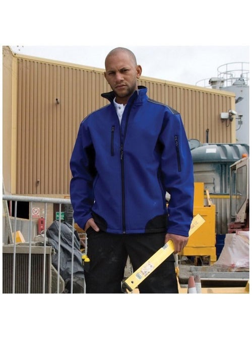 Veste respirante ripstop soft shell pour hommes - result - Kiabi Veste respirante ripstop soft shell pour hommes - result - Kiabi