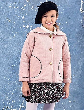 Veste Rétro Velours Col Marin CHARLOTTE - La Faute à Voltaire