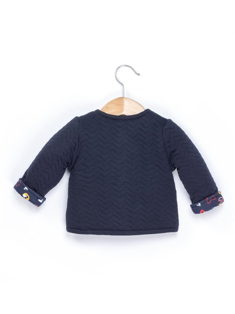 Veste réversible - Terre de Marins Bleu Bleu - Kiabi