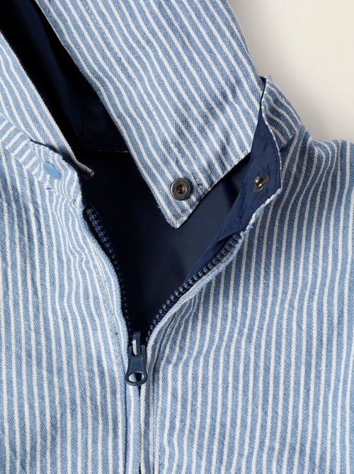 Veste Réversible avec Capuche Amovible - Kiabi