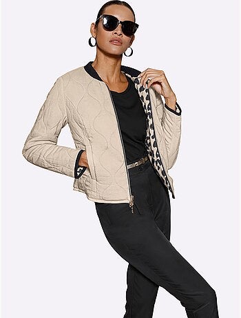 Veste réversible doudoune légère - taille standard - helline