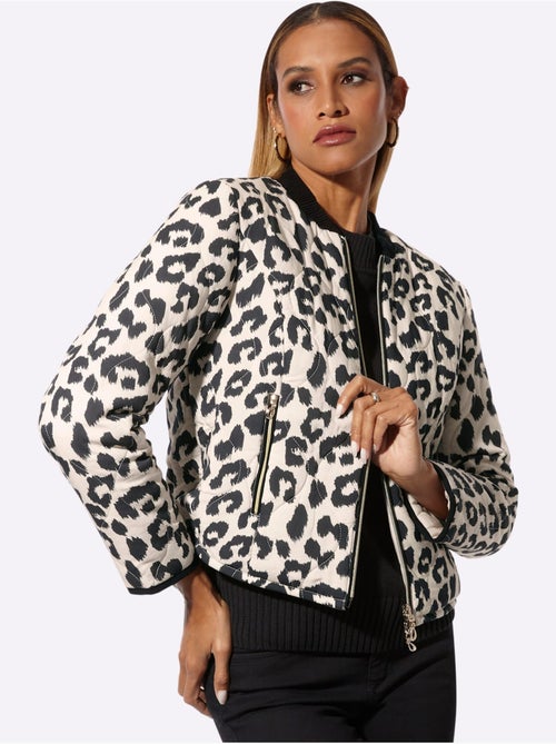Veste Réversible Doudoune Légère - Taille Standard - Helline - Kiabi Veste Réversible Doudoune Légère - Taille Standard - Helline - Kiabi