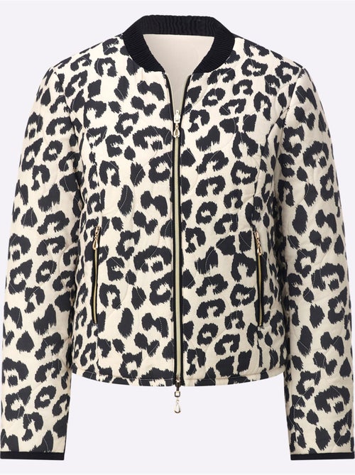 Veste Réversible Doudoune Légère - Taille Standard - Helline - Kiabi Veste Réversible Doudoune Légère - Taille Standard - Helline - Kiabi