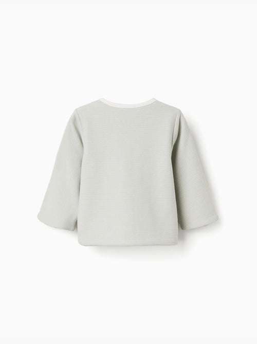 Veste réversible en coton - Kiabi