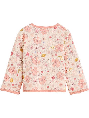 Veste réversible enfant en gaze de coton Santa Giulia