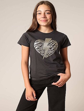 Veste réversible métallisé et imitation fourrure pour fille
'Deeluxe'