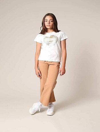Veste réversible métallisé et imitation fourrure pour fille
'Deeluxe'