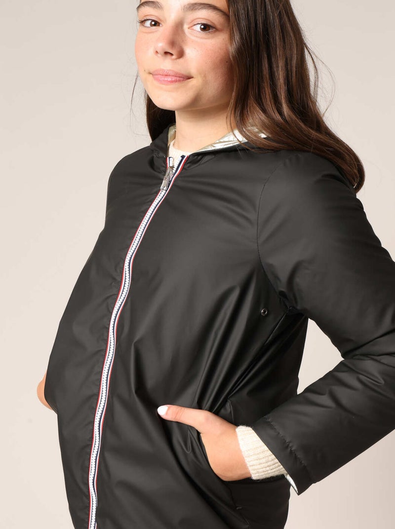 Veste réversible pour fille 'Deeluxe' Noir - Kiabi