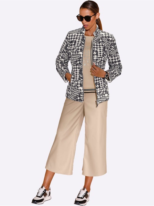 Veste Réversible Très Doux Et Chaud - Taille Standard - Helline - Kiabi