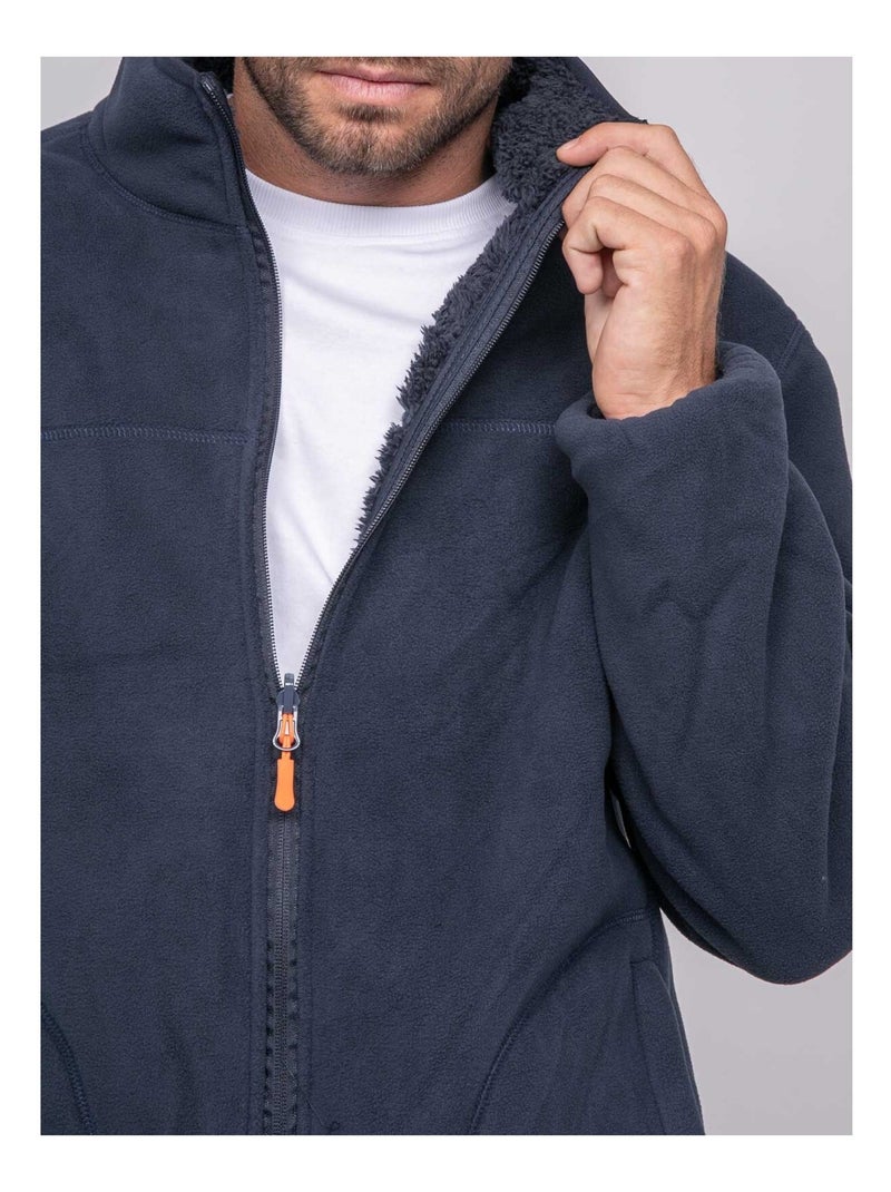 Veste réversible wogamo Bleu marine - Kiabi