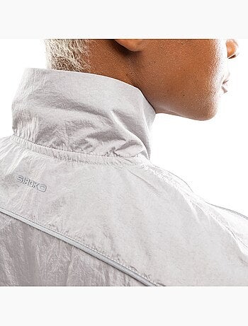 Veste running légère femme fitness femme ueno light gray