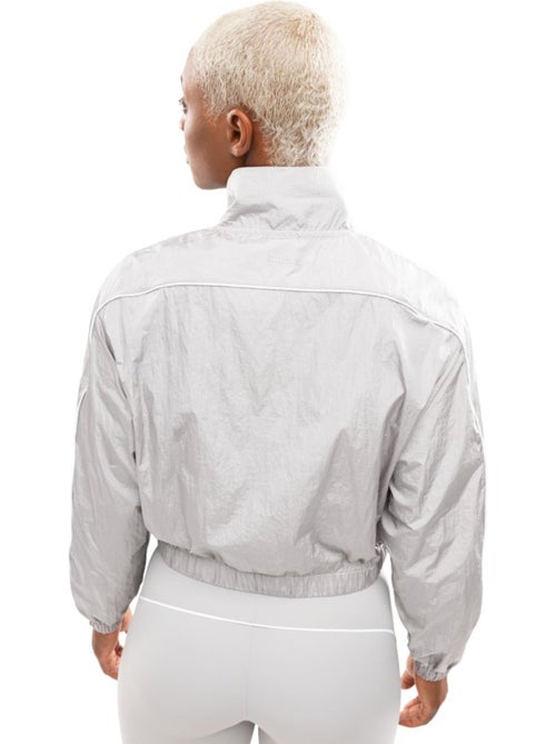 Veste running légère femme fitness femme ueno light gray - Kiabi Veste running légère femme fitness femme ueno light gray - Kiabi