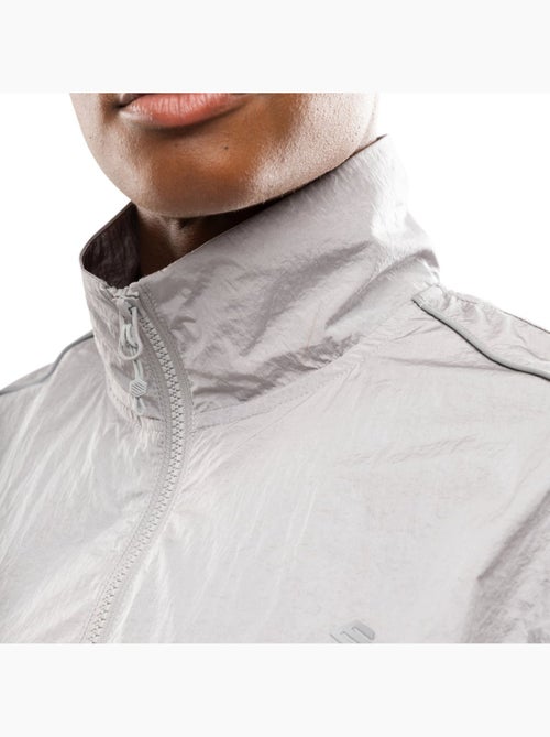 Veste running légère femme fitness femme ueno light gray - Kiabi Veste running légère femme fitness femme ueno light gray - Kiabi