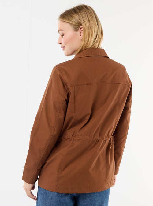Veste saharienne à pressions devant - Kiabi
