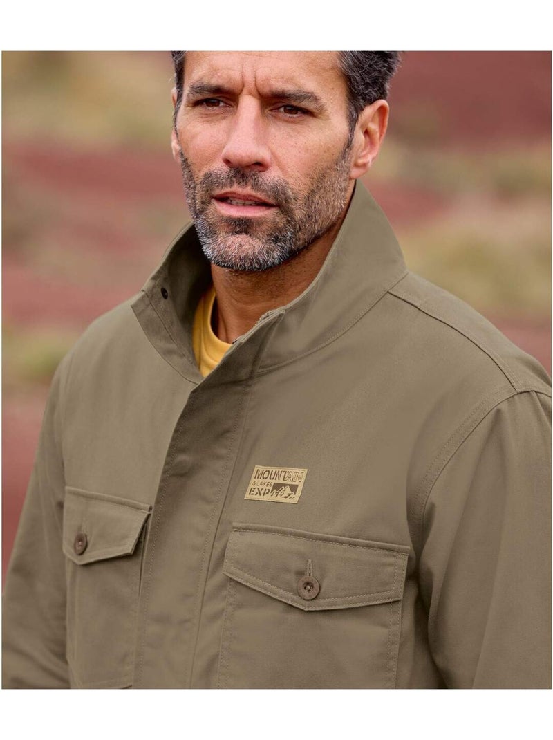 Veste Saharienne Arizona Mountain   - ATLAS FOR MEN Marron - Kiabi