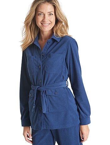 Veste-saharienne en velours - DAXON