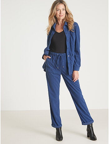 Veste-saharienne en velours - DAXON