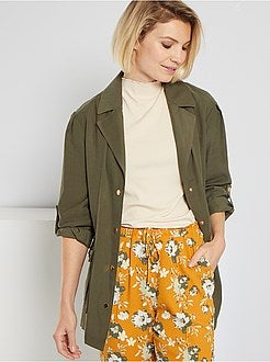 Parkas femme pas cher, parkas avec capuche ou ?� fourrure ?� petit prix V??tements femme | Kiabi