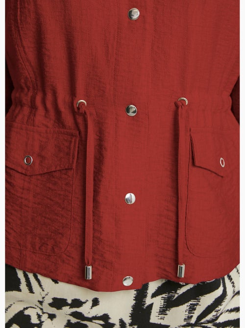 Veste saharienne sans col manches longues - Afibel - Kiabi Veste saharienne sans col manches longues - Afibel - Kiabi