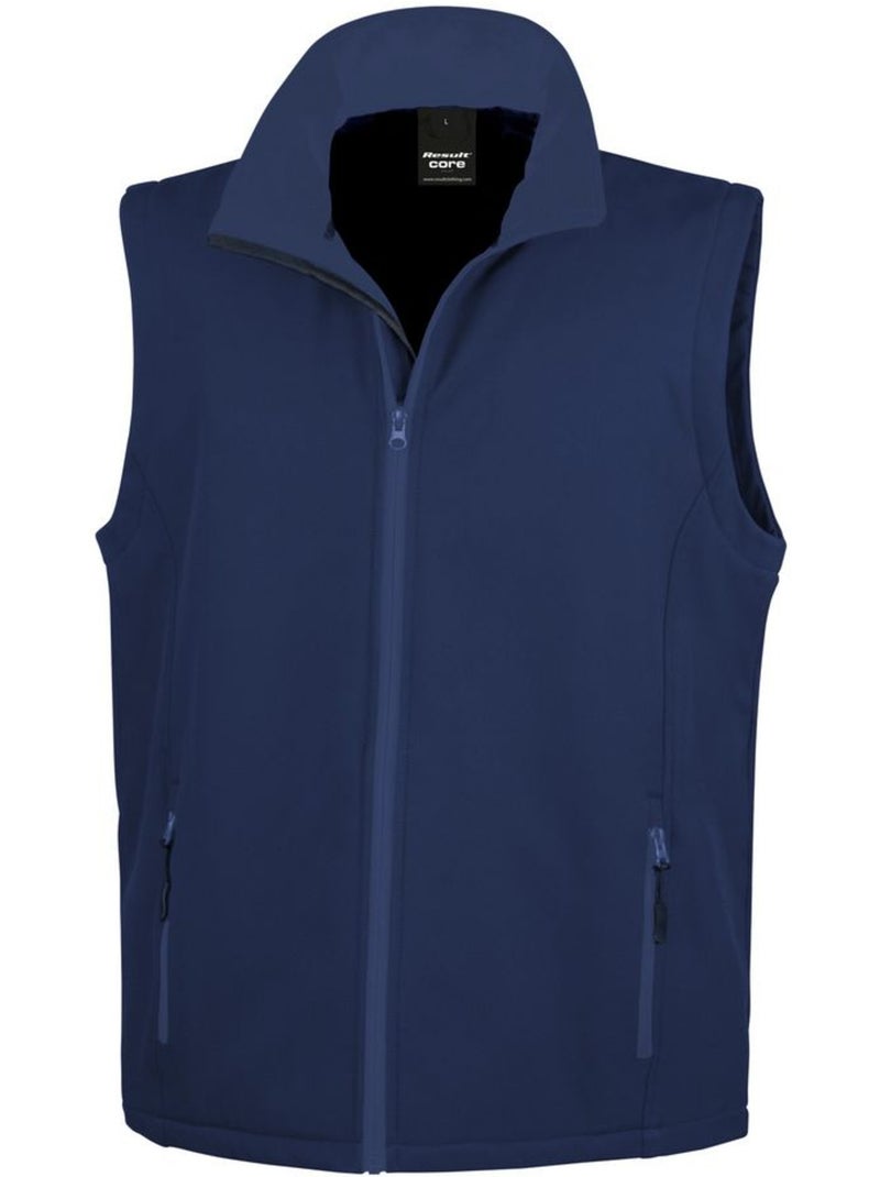 Veste sans manches - result core Bleu marine - Kiabi