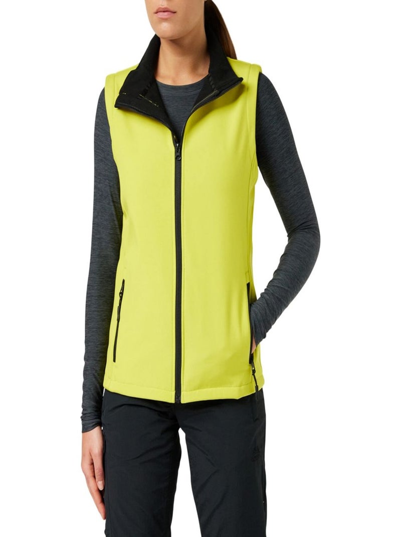 Veste sans manches - result core Jaune pâle - Kiabi