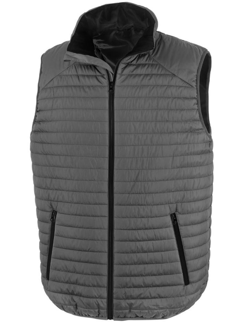 Veste sans manches - result genuine recycled Gris Noir - Kiabi