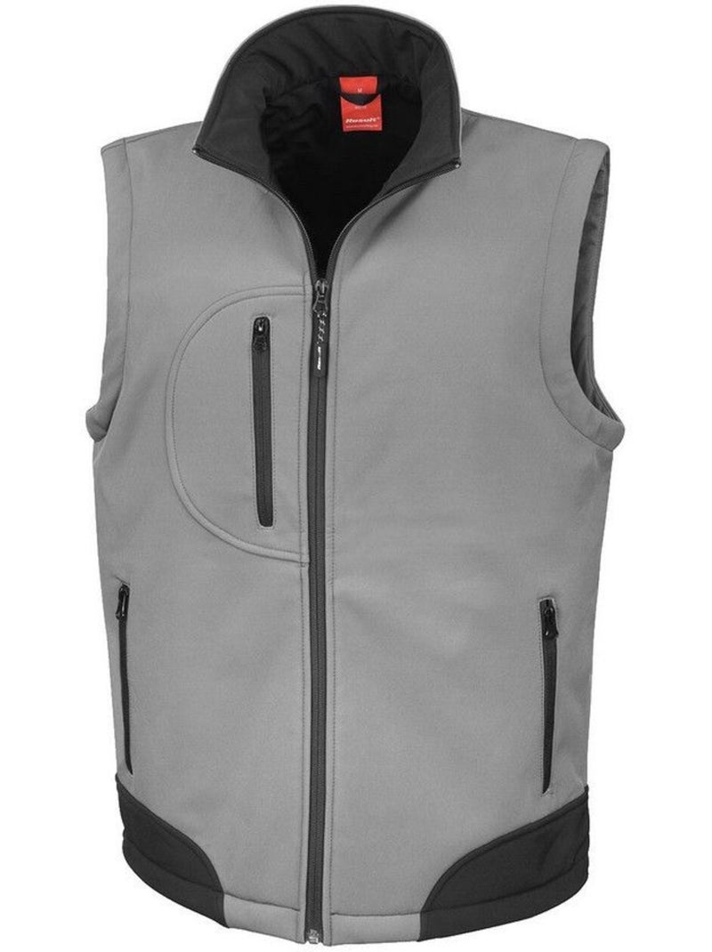 Veste sans manches - result Gris clair - Kiabi