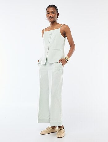 Veste sans manches à bretelles