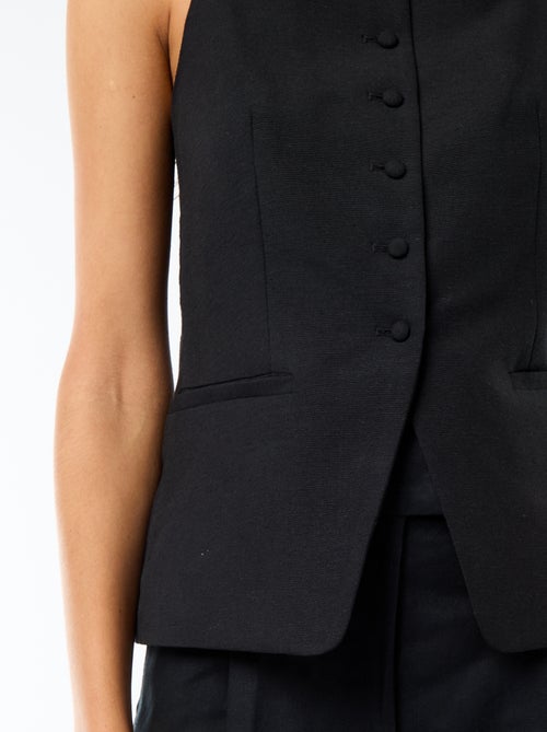 Veste sans manches à bretelles - Kiabi