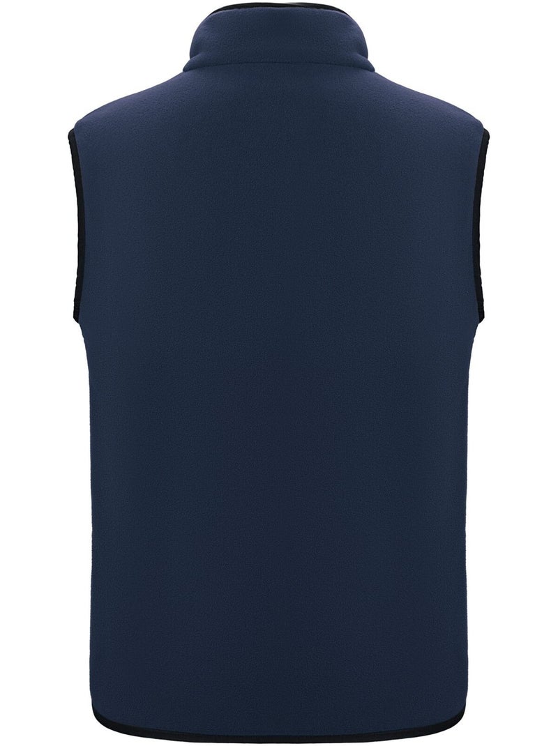 Veste sans manches à col montant motif/style panneau contrasté frankie - regatta professional Bleu marine - Kiabi