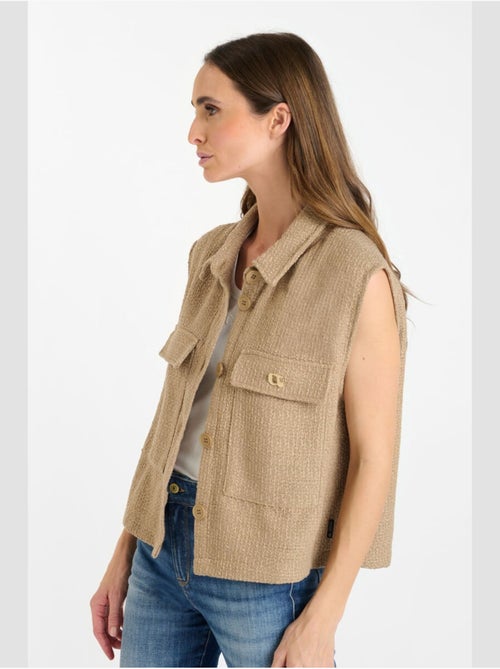 Veste sans manches arley 'le temps des cerises' - Kiabi