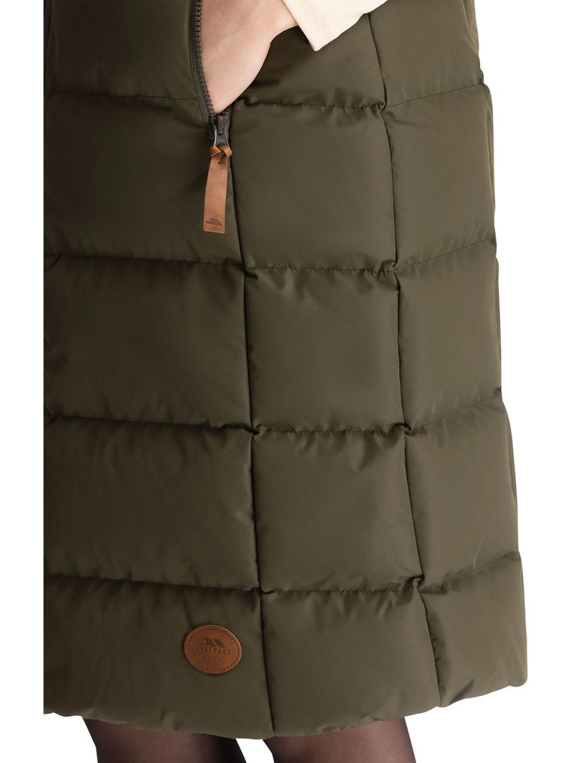 Veste sans manches audrey - trespass Vert kaki - Kiabi
