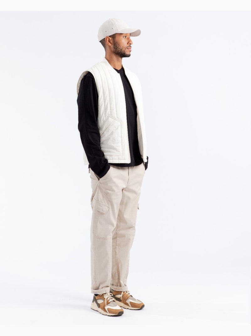 Veste sans manches Casual   - New Man Blanc - Kiabi