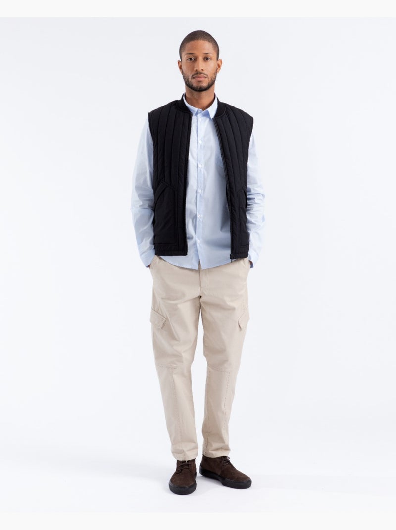 Veste sans manches Casual   - New Man Noir - Kiabi