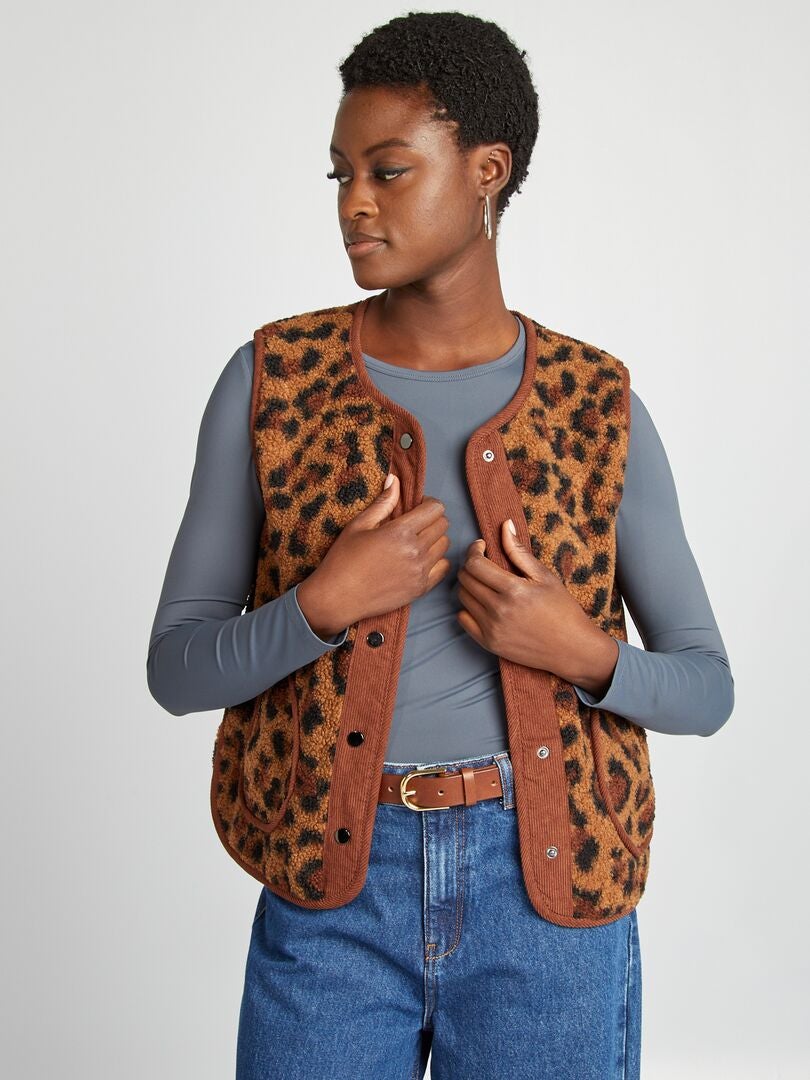 Gilet veste sans manche femme hotsell