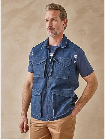 Veste sans manches en jean - DAXON