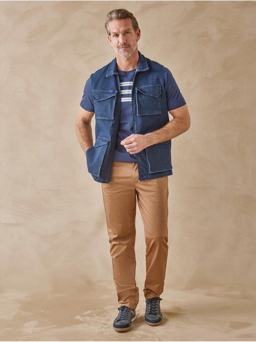 Veste sans manches en jean - DAXON - Kiabi Veste sans manches en jean - DAXON - Kiabi