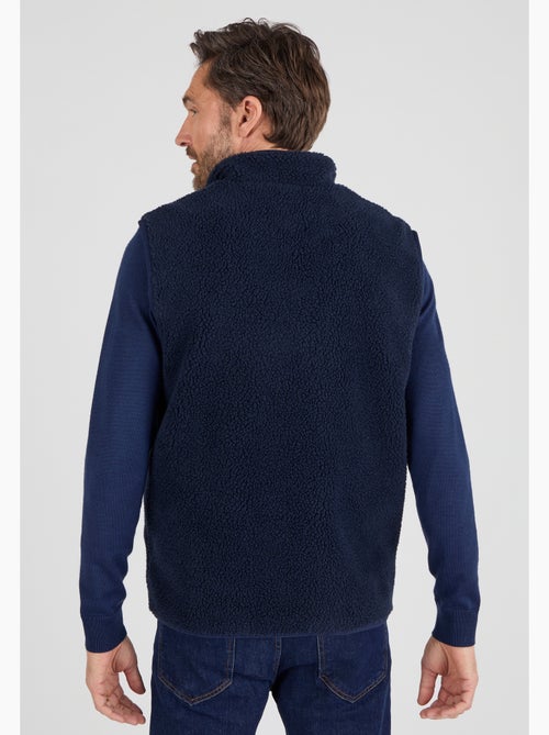 Veste sans manches en maille moutonnée - Damart - Kiabi