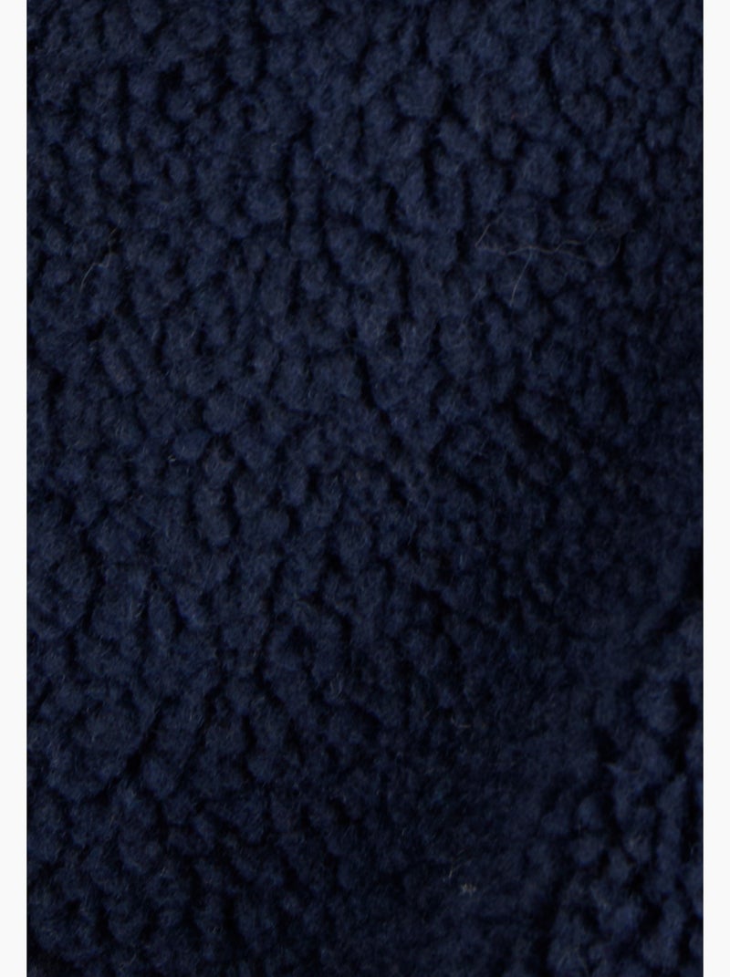 Veste sans manches en maille moutonnée - Damart Bleu - Kiabi